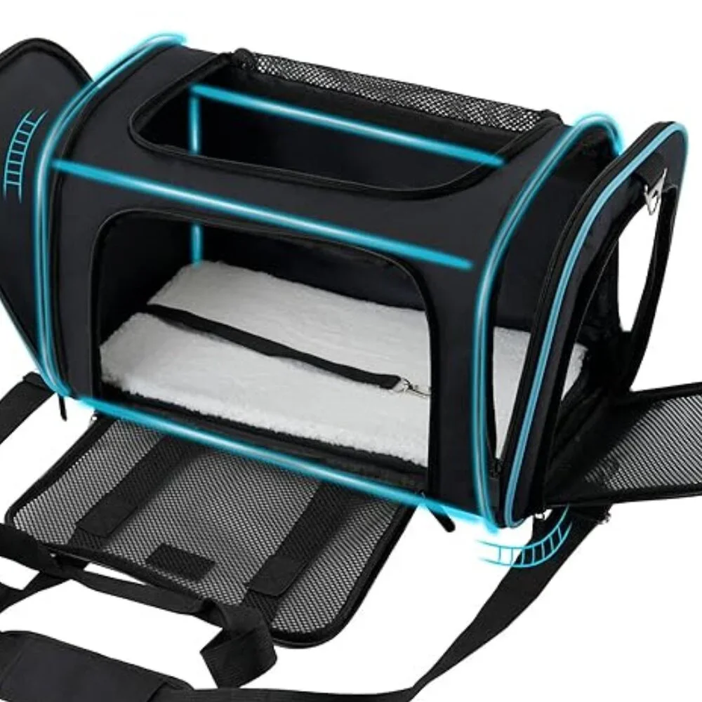 Travel puppy carrier bag